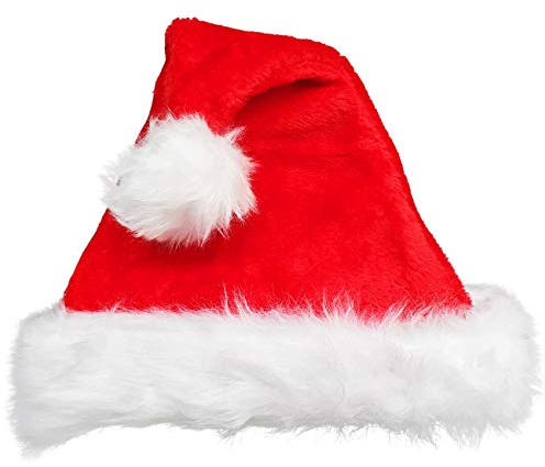 Gorros Gorro de Navidad Papá Noel Santa Claus navideños para niños Animales Sombrero Gorras Padre Estupenda Felpa roja Gruesa