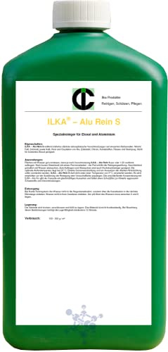 ILKA® - Alu-Rein S Spezialreiniger für Aluminium und Metalloberflächen | 30ltr | Reiniger auch für eloxierte Alu-Fassaden, Chrom, Edelstahl, Kunststoffe