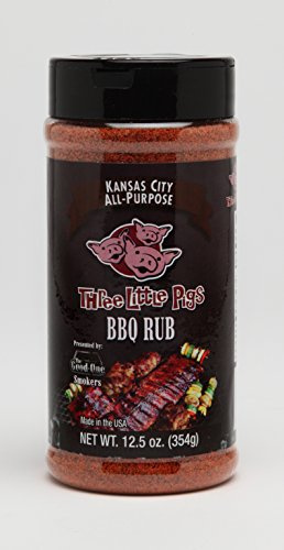 Three Little Pigs Kansas City All Purpose BBQ Rub - 12.25 Oz