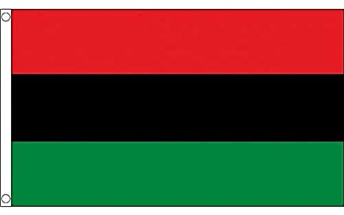 AZ FLAG Bandiera PANAFRICANISMO 150x90cm - Bandiera Pan Africana 90 x 150 cm