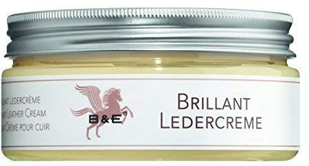 B & E - Brillant Ledercreme - 250 ml - Premium Lederpflege von Glattleder