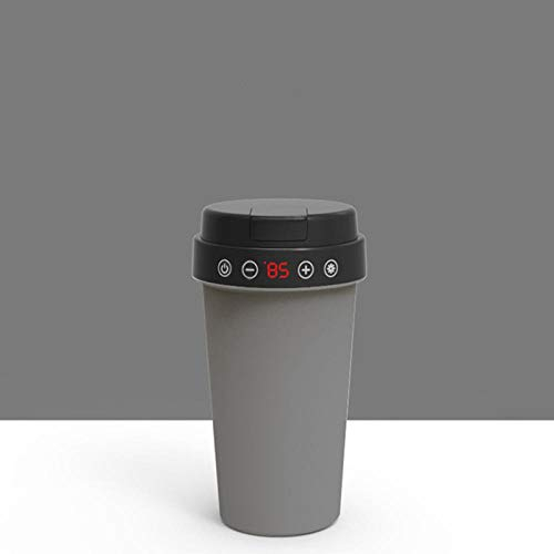 JZLL Water heater car travel kettle car accessories heater heating water insulation electric cup kettle portable water heater grey