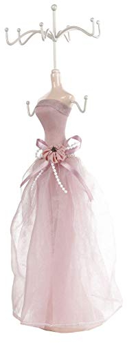 Brrnoo Schmuckständer drehbar, Schmuckdisplay für Halsketten Armbänder Ohrringe zum Aufhängen Dekoration Präsentation im Schmuckgeschäft