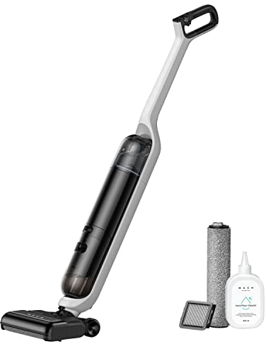 eufy MACH V1, Kabelloser All-in-One Stabstaubsauger mit Always-Clean Mop, 3-fache Selbstreinigung, Eco-Clean Ozon, Tesla Valve Mixing, Smart und leicht für einfaches Putzen