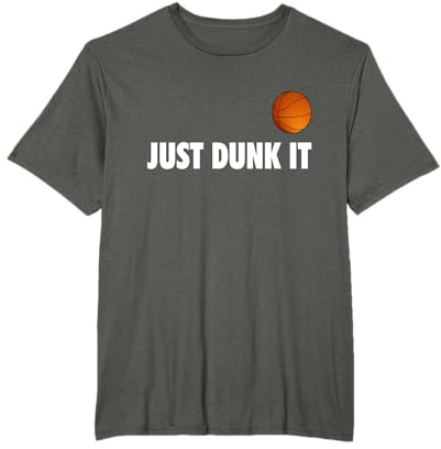 Just Dunk It Basketball Design für einen Basketball Fan T-Shirt