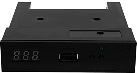 Spactz Version Sfr1M44-U100K Diskettenlaufwerk-Emulator für elektronische Tastatur Korg Gotek (8,9 cm), 1,44 MB, USB, Schwarz
