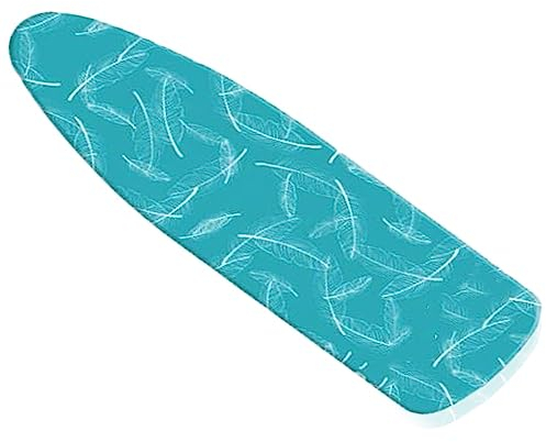 NILZA Bügelbrettbezug Für Dampfbügelstation Baumwolle Bügeltischbezug Universal Bügelbrettbezüge Thermo Reflect Ironing Board Cover Mit Kordelzug 125x40 140x45 (Size : 140x45cm)