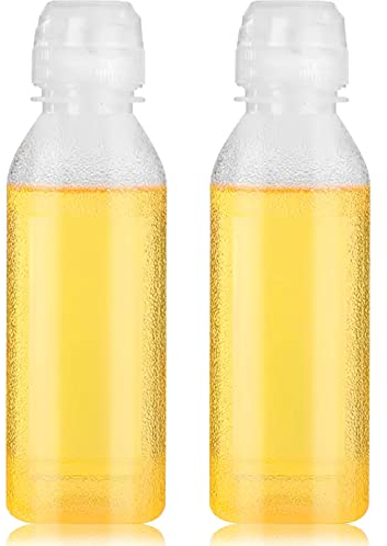 Bottiglia Spremere 2 Pezzi Bottiglie Condimento Plastica Bottiglia Squeeze Per Olio Bottiglia Condimento In Plastica Trasparente Condimento Dispenser Per Ketchup, Mayo, Salse Piccanti (500ml*2)
