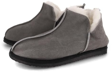 LAMMBOCK® Shearlock Lammfell Hausschuhe Damen und Herren traditionell handgemacht in Kirgistan, Gr. 37-46
