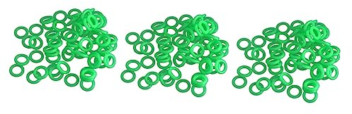 TOVINANNA 600 STK Erdnagel leuchtender Ring Camping Zeltring Zelthering Leuchtend Outdoor-Zelt Ringe fluoreszierender Ring für Zelt Zelte Zubehör draussen Leuchtender Kreis Warnkreis Plastik