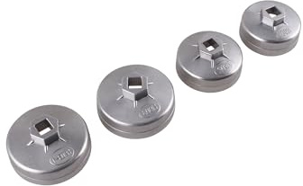 TIOMIOSEA Ölfilterschlüssel, Aluminium Ölfilterschlüssel, Ölfilterwerkzeug Innendurchmesser 65, 67, 74, 75 mm, mit 14 und 15 Rillen