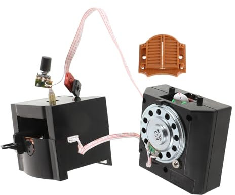 Warmhm Kuckuckswanduhr Ersatz-Uhrwerk Quarzuhrwerk Uhrwerk-Reparaturteil Uhrwerk Quarz Uhrwerk funktioniert, Ersatz Uhrwerk Reparaturteil Wanduhrwerk uhrwerk reparieren Plastik Black