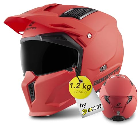 Bogotto Radic 22.06 Helm, rot matt, 2XL