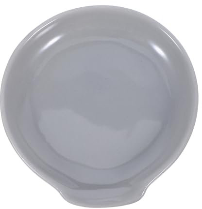 COLLBATH Portautensili in Ceramica Poggiamestolo Supporto Per Cucchiaio Da Zuppa Piano Cottura Cucina Tavolo Pranzo Funzione Antiscivolo