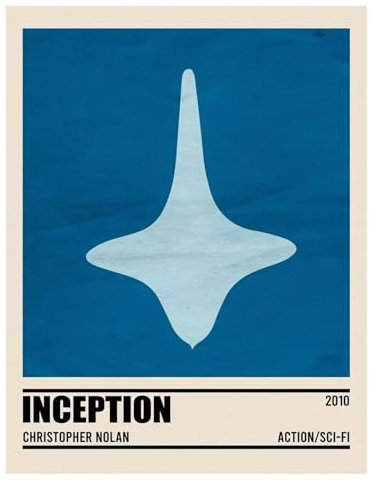 XENITE Wandkunst-Leinwanddrucke Film Minimalistische Zitate Poster Fight Club Minimalistische Filme Leinwand Malerei HD Drucke Wand Zimmer Dekoration(H,40x60cm)