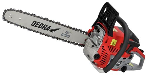 Motosega a benzina 2,4 kW 58 cm³, guida 18 45 cm, fino a 12000 giri/min, singolo cilindro a due tempi, raffreddato ad aria, velocità della catena 25 m/s, per prestazioni elevate e taglio uniforme