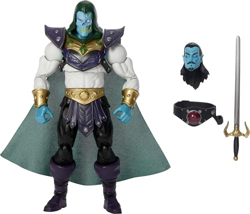 Masters of the Universe Masterverse Keldor Deluxe samlarfigur med 30 leder, utbytbara delar eller rustningar ingår, 6+ år, JHJ84