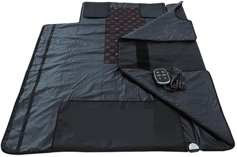 Kit de sauna à domicile, Couverture de Sauna à infrarouge lointain, perte de poids pondérée for la forme du corps, amincissante, Fitness for femmes et hommes