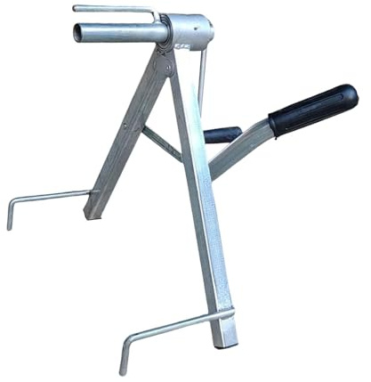 KiBcsLic Schlauchhalter für Gartenschläuche & Feuerwehren, Metall-Schlauchhalter, Gartenschlauch-Wandhalterung, Gartenschlauchaufroller für Schläuche, Kabel, Staubsaugerschläuche, Garagen, Höfe