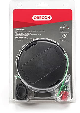 Oregon Universal Trimmer Head Replacement, For Gas and Electric Trimmers and Weed Wackers, 4-1/2 Speed Feed, Fits Most Straight-Shaft Trimmers Such as Echo, Stihl, RedMax, Troy-Bilt and More (55-265)