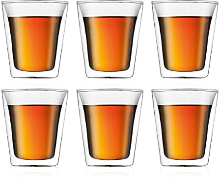 Bodum - 10109-10-12 - Canteen - Coffret de 6 Verres Double Paroi - 20 cl