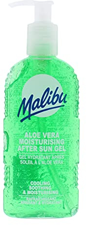 Malibu Sun After Sun Care, Cooling and Soothing Moisturising Gel, Aloe Vera, 200ml