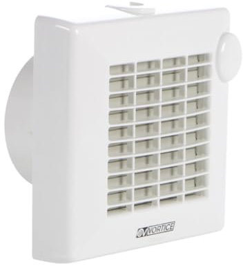 Aspiratore elicoidale per muro/vetro Vortice Punto