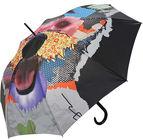 Doppler edler großer Damen Stockschirm Automatik modern Art - Patchdog