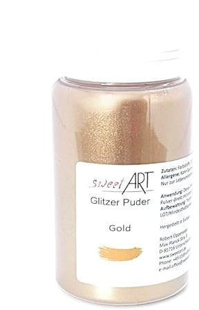 Glitzer Gold Puder 25 g