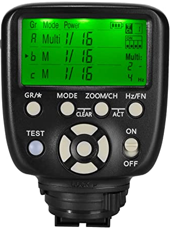 Yongnuo Upgraded YN560-TX II LCD Disparador de Flash Mando a Distancia para Canon y YN560IV/III yn660 con función de Despertador para Canon cámaras