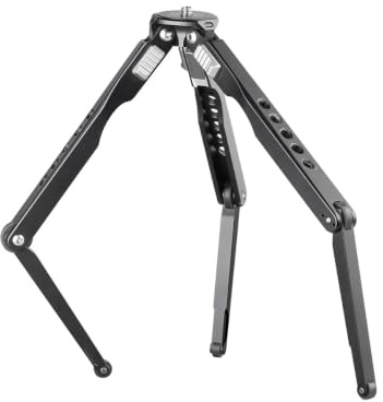 Leofoto - Pocket Mini Tripod - Ideal for a Travel Photographer - Load capacity of 3kg - Extendable Feet - Min. Height of 3,5 cm to a Max. Height of 18,5 cm - MT-03