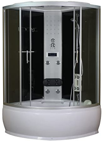 BOX CABINA IDROMASSAGGIO CON VASCA SALSA MISURA 120X120X228