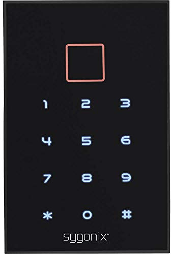 Sygonix SY-3435062 Codeschloss Oberflächenmontage 12 V/DC IP66 mit beleuchteter Tastatur, mit Touchscreen