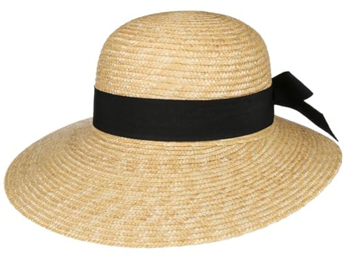 LIERYS Livana Strohhut Glockenform Made in Italy Atmungsaktiv UV-Schutz Damen Frühjahr Sommer