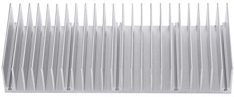 Dissipatore di calore, Radiatore di calore in alluminio, 1pc Dissipatore di calore Radiatore di raffreddamento Dissipatore di calore Denso 24 denti 150 mm