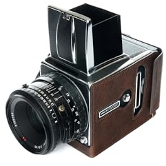 TP Original Handgefertigt aus echtem echtem Leder halbe Kamera Tasche Tasche Abdeckung für Hasselblad 500CM Kaffeefarbe