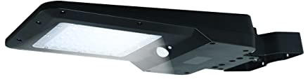 Velamp CRUISER : lampadaire à charge solaire 15W (1600lm) avec détecteur de mouvement