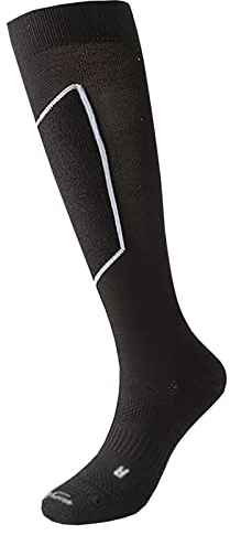 BeiLiHe Atmungsaktive Bequeme Fechtsocken für Kinder, Teenager, Erwachsene, elastische, rutschfeste, verschleißfeste Socken, Fechtausrüstung für Degen, Säbel und Florett (Color : Black)
