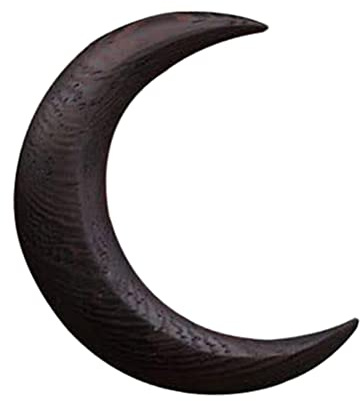 Cricia Handgeschnitzte -Haargabel, 1 Stück Mond-Haarstab Frauen, Haarnadel aus Holz, Haarspangen, Mond-Haarnadel aus Holz Dickes Haar, Styling-Werkzeug-Zubehör