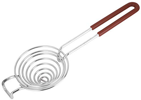 Eiertrenner, Edelstahl-Eiertrenner, langer Griff, Eiweißtrenner, Sieb, Küchenutensilien, Kochen, Backen