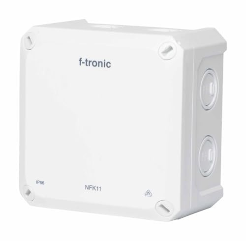 f-tronic FR-Abzweigkasten NFK11ws, IP66, weiß, NEPTUN Compact (110x110x67mm)
