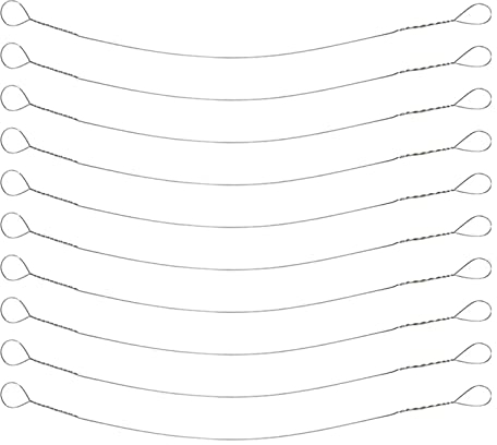 MagiDeal 10 Pièces Fil de Coupe Fromage, Accessoire Cuisine épandeur Trancheuse à Fromage Coupe-Fromage en Acier Inoxydable pour Cuisson