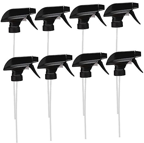 DOITOOL 8pcs Spray Gun Nozzle for Horticultural Watering Adjustable Sprinklers for Garden Plant Mister and Fence Sprayer Tasks