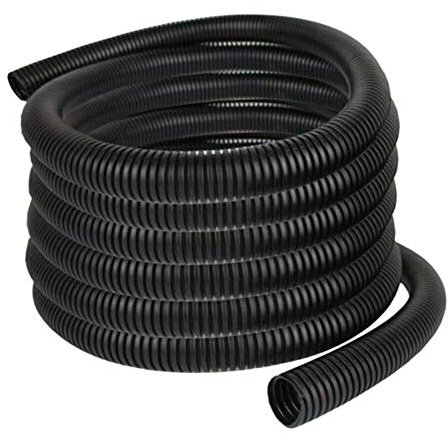 YANHAO Gaine Cable Souple Universel 1x30m Split Fil Tube de Protection Tuyau de Conduit Couvercle Câble électrique 1/4 Pouce