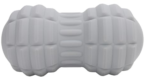 Erdnuss-Massageball, Elektrischer Gewebe-Triggerpunkt-Massageroller mit TPE, 4 Vibrationsgeschwindigkeiten, Schaumstoff-Rollenmassagegerät Zur Schmerzlinderung Im Nacken, Fuß und