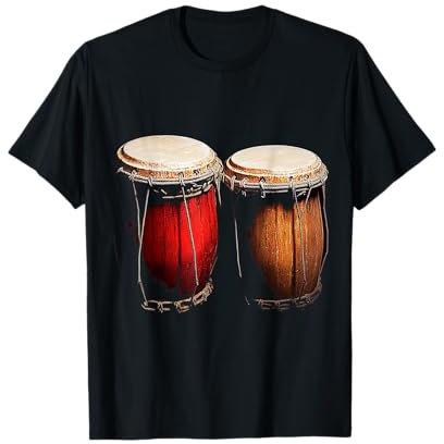 Illustration de timbales instrument de musique timbales T-Shirt