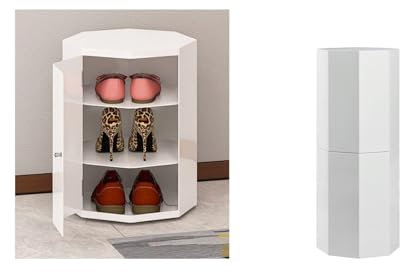 Schuh-Organizer-Schrank, drehbarer Schuhregal-Turm, Schuhschrank für den Eingangsbereich, verstecktes Schuhregal, rotierender Schuhschrank, vertikales rundes Schuhregal, Aufbewahrung, Schuhschrank,