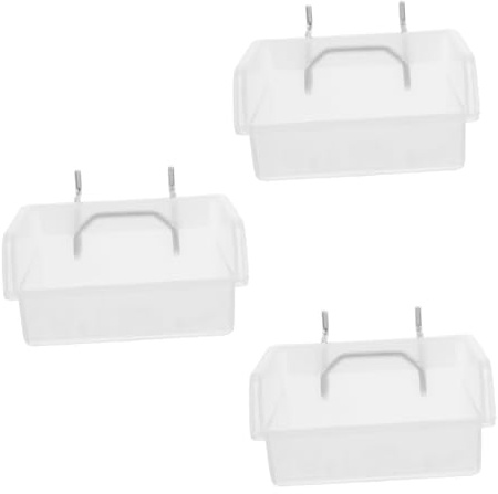 POPETPOP 3pièces Organisateur De Garage Panneau Perforé avec Bacs De Rangement Empilables Boîte Antistatique pour Atelier Et Bureau Accessoires pour Outils Et Quincaillerie