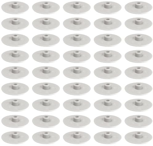 cyclingcolors 20x Abdeckkappen schraubenkappen Innensechskant SW 4 Schrauben Zylinderschrauben Schutzkappen Kunststoff, Grau RAL 7035