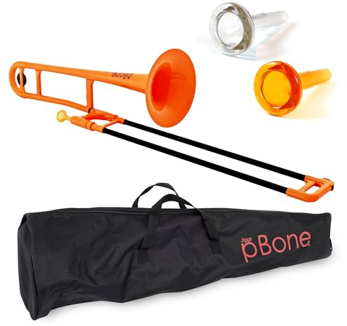 pBone PBONE1-O Kunststoff Posaune orange